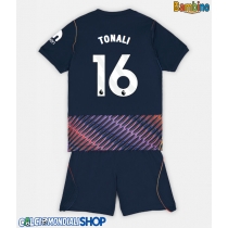 Maglie da calcio Tottenham Hotspur Sandro Tonali #16 Seconda Maglia Bambino 2026-27 Manica Corta + Pantaloni corti)